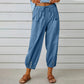 🌸 2026 New Arrival | Women‘s Wide Leg Capri Pants | Soft & Breathable Drawstring ☁️【50% OFF】