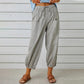 🌸 2026 New Arrival | Women‘s Wide Leg Capri Pants | Soft & Breathable Drawstring ☁️【50% OFF】