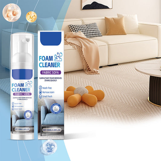 💐 50% OFF! Powerful Fabric Sofa Foam Cleaner – Removes Stains Fast & Deep 🧼✨ 【Limited Offer】