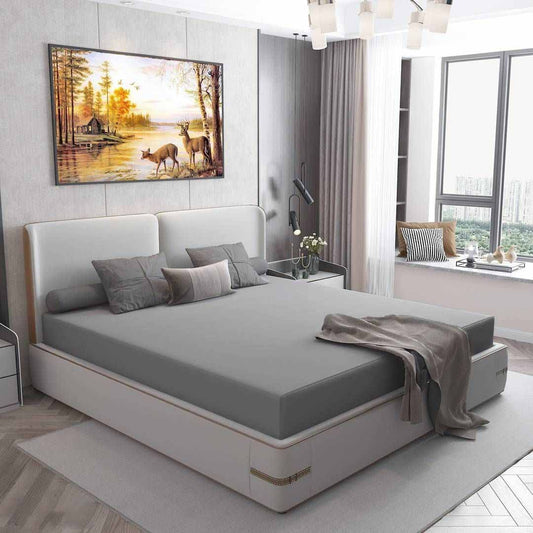 🛏️✨ 50% OFF! ⚡Waterproof Terry Mattress Protector – Soft, Deep-Pocket & Machine Washable!