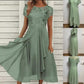 🌸🕊️ LIMITED TIME 50% OFF! 👗Elegant Round Neck Dress – Clean lines & soft drape – Effortless femininity for every day.