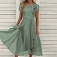 🌸🕊️ LIMITED TIME 50% OFF! 👗Elegant Round Neck Dress – Clean lines & soft drape – Effortless femininity for every day.