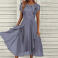 🌸🕊️ LIMITED TIME 50% OFF! 👗Elegant Round Neck Dress – Clean lines & soft drape – Effortless femininity for every day.