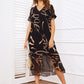 🔄💃 60% OFF! 👗Printed Long Dress – Flattering for all.