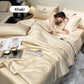 📢📢Last Day-50% OFF!!⏰Washable and cool four-piece bedding set🛏️