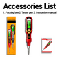 🚀 2026 Smart Tech | Non-Contact Voltage Tester | LCD Display for Clear Reading ⚡【50% OFF】