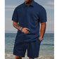 🕺50% OFF! Men's Diamond Print 2-Piece Set – Breathable comfort, easy quick style 🩳☀️【Limited Offer】