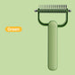 🐕🐈🪮 LIMITED-TIME 50% OFF! Stainless Steel Pet Comb for Shedding & Detangling – Dual-Sided Teeth, Removes Loose Undercoat & Mats Gently, Suitable for Long or Short Hair 🧴✨