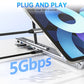 💐60% OFF ! Laptop Stand with USB-C Hub – Save Desk Space 📦🖥️【Exceptional Price】