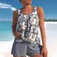 💦🔄 LIMITED TIME 50% OFF! 🌊Printed Tankini – Soft fabric & flexible design – Move freely in and out of water. 🤽‍♀️