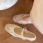 💐50% OFF ! Mesh Ballet Shoes with Bow – Elegance & Softness for Your Pirouettes 🩰✨【Limited Offer】