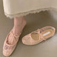 💐50% OFF ! Mesh Ballet Shoes with Bow – Elegance & Softness for Your Pirouettes 🩰✨【Limited Offer】
