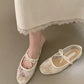 💐50% OFF ! Mesh Ballet Shoes with Bow – Elegance & Softness for Your Pirouettes 🩰✨【Limited Offer】