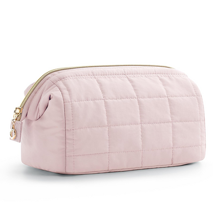 💐50% OFF! Checkered Beauty Bag – Multiple Compartments 🎯📦【Flash Sale】