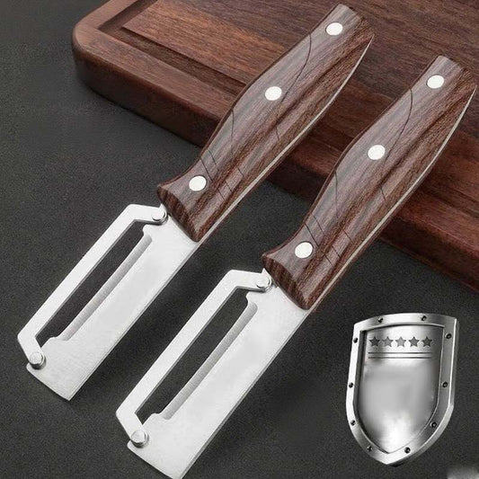 🥕 SPECIAL OFFER: BUY 1 GET 1 FREE! Multi-Purpose Peeler – 3 Interchangeable Blades for Fruits & Veggies 🍎🔪【Limited Stock】