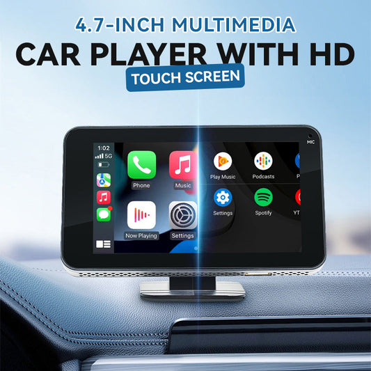 🌟 2026 Trend | 4.7" HD Touch Multimedia | Swipe & Play – Your Car, Smarter 📱【-50%】