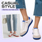 ☁️ Walk on Clouds | Women‘s Wide Toe Sneakers | Zero Break-In ✨【50% OFF 2026 Bestseller】