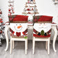 🎄 LIMITED‑TIME 50% OFF! 🦌 Christmas Themed Chair Cover – Linen & Brushed Cloth, Santa Claus / Snowman / Elk Designs & 54×48cm Size – Festive Protection for Holiday Gatherings 🪑
