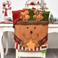 🎄 LIMITED‑TIME 50% OFF! 🦌 Christmas Themed Chair Cover – Linen & Brushed Cloth, Santa Claus / Snowman / Elk Designs & 54×48cm Size – Festive Protection for Holiday Gatherings 🪑