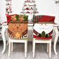 🎄 LIMITED‑TIME 50% OFF! 🦌 Christmas Themed Chair Cover – Linen & Brushed Cloth, Santa Claus / Snowman / Elk Designs & 54×48cm Size – Festive Protection for Holiday Gatherings 🪑