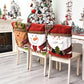 🎄 LIMITED‑TIME 50% OFF! 🦌 Christmas Themed Chair Cover – Linen & Brushed Cloth, Santa Claus / Snowman / Elk Designs & 54×48cm Size – Festive Protection for Holiday Gatherings 🪑