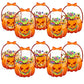 🍬 LIMITED‑TIME 50% OFF! 🎃 Halloween Transparent Pumpkin Favor Bags – Trick-or-Treat Candy Gift Bags 👻