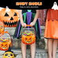 🍬 LIMITED‑TIME 50% OFF! 🎃 Halloween Transparent Pumpkin Favor Bags – Trick-or-Treat Candy Gift Bags 👻