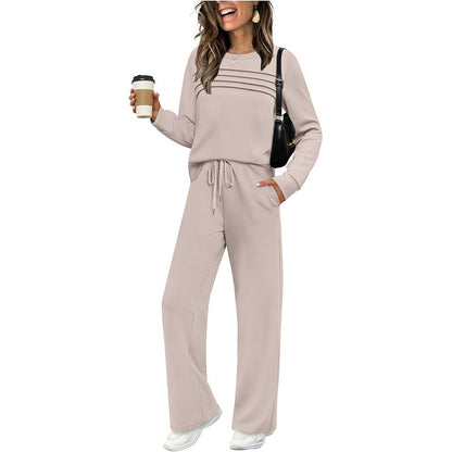 👗 Chic Everyday Essentials - Matching Women‘s Jogger Set (Top & Pants) - From Home to Outing 【Flash Sale -50%】