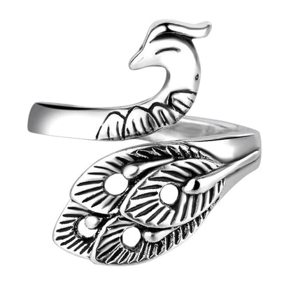 ⏰LAST DAY - BUY 1 GET 1 FREE!!💝Charming Adjustable Vintage Peacock Ring