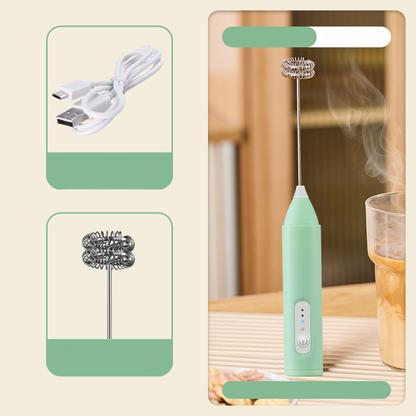 💐50% OFF ! Quiet High-Power Foamer – Velvety Texture at Home 🌀🫧【Limited Offer】