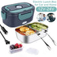 🎁2026 HOT SALE 🔥2-in-1 Portable Dual Voltage Electric 7-Piece Set Lunch Box