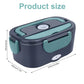 🎁2026 HOT SALE 🔥2-in-1 Portable Dual Voltage Electric 7-Piece Set Lunch Box