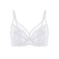 💞Enchante Floral Lace Plus Size Underwire Unlined Unpadded Minimizer Full Coverage Bra Women's Wear Comfortable Breathable Mesh Cup