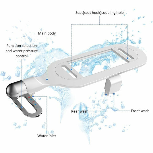 🚽 Hygiene Upgrade | Dual Nozzle Bidet Washer | Self-Cleaning & Easy Install 💦【-60%】