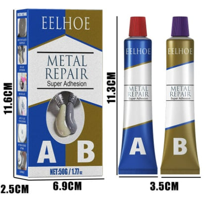 🔥🔧 BUY 2 GET 1 FREE! 💪 A&B REPAIR ADHESIVE – Instant Bonding, Fast Curing for Metal, Plastic and Ceramic 🛠️