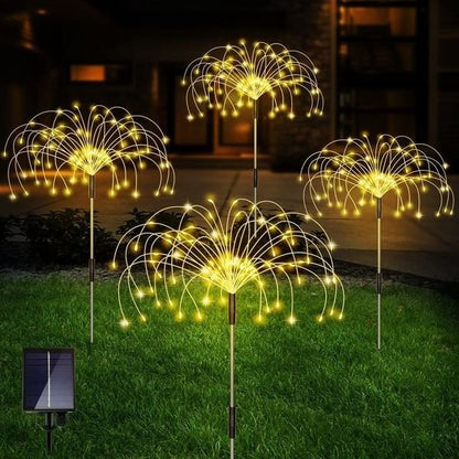 💐50% OFF ! 7-Color Solar Garden Light – Dusk Sensor & Night Magic 🌈✨【Limited Offer】