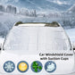 ☀️ 50% OFF NOW! 🚗 Windshield Cover with Suction Cups – Blocks 99% UV, Prevents Frost & Snow – Portable & Washable ❄️