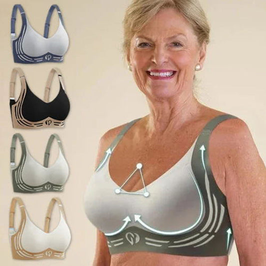 🌸 2026 Invisible Lift | Anti-Sagging Comfort Bra | Feel Free & Shaped 💫【HOT 50% DEAL】