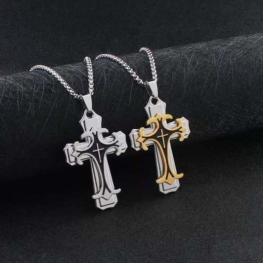 🔥 2026 BEST-SELLER | Classic Two-Tone Cross | 50K+ Sold Worldwide 💎【-50% Flash Sale】