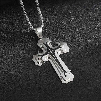 🔥 2026 BEST-SELLER | Classic Two-Tone Cross | 50K+ Sold Worldwide 💎【-50% Flash Sale】