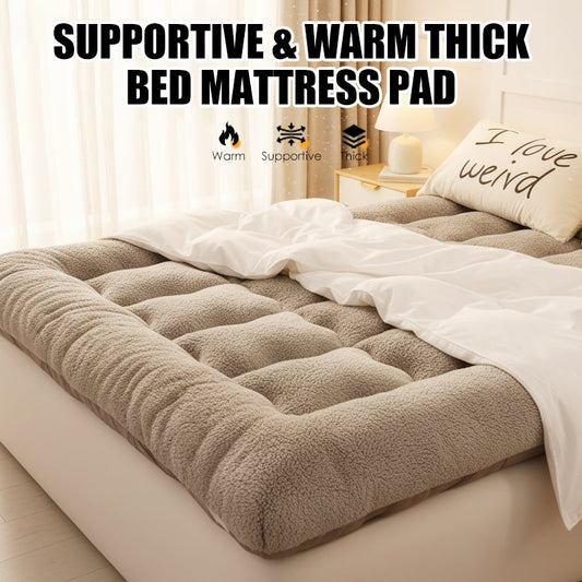 💐50% OFF ! Thick & Comfortable Mattress Pad – Firm Support & Plush Feel 🛏️☁️【Limited Offer】