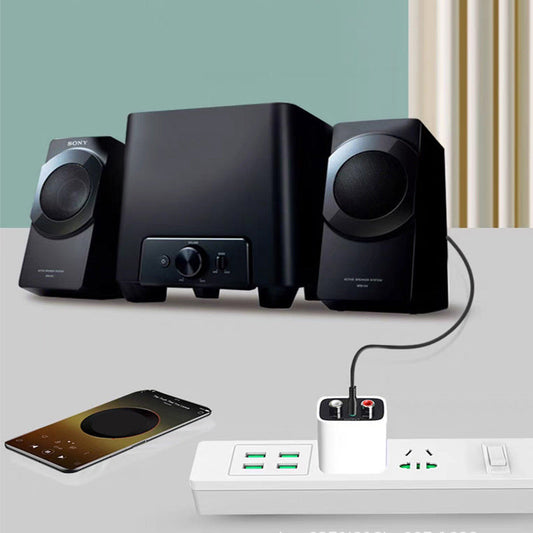 🎵 Go Wireless Instantly | Bluetooth Audio Adapter with AUX/RCA | For Home/Car Stereo ✨【2026 Limited Offer】