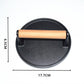 🥩 LIMITED‑TIME 50% OFF! 🔥 17,452 Sold – Cast Iron Steak & Burger Press – Perfect Grill Marks, Even Cooking & Wooden Handle 🍔