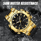 🔥 58% OFF! ⏰ Men's Multifunction Waterproof Luminous Watch – Dual Display, 50M Water Resistance & Glow-in-the-Dark Readability 🌙⌚