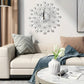🖼️ Moving Art for Your Wall - Creative Modern Wall Clock - Becomes the Focal Point of Your Living Room