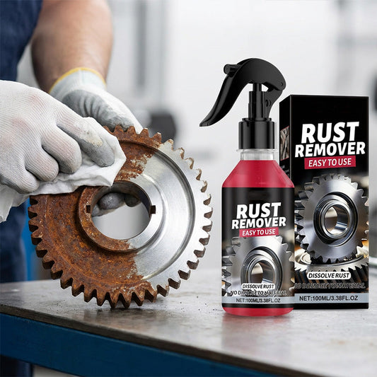 🎁 BUY 3 GET 1 FREE! Rust Remover Spray – Penetrates deep into metal pores, safe for tools & surfaces 🔧💧【Flash Sale】