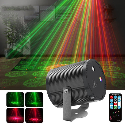 🎉 Epic Party Vibe | DJ Laser Light | 7 Modes & Remote 🎵【60% OFF】