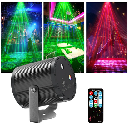 🎉 Epic Party Vibe | DJ Laser Light | 7 Modes & Remote 🎵【60% OFF】