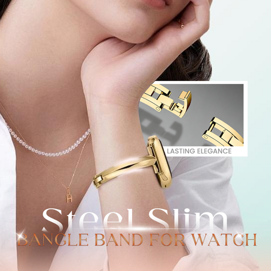 ⚡ Instant Style Switch | Slim Metal Bangle for Watch | Secure & Easy Clip 🎩【-60% Off】