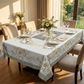 🍽️ Elevate Your Table | Embossed Floral Tablecloth | For Celebrations 🌟【-50% OFF】